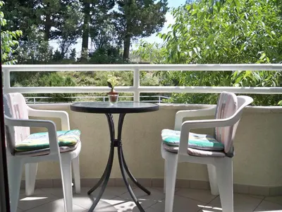 Balkon ili terasa u objektu Apartmani Perkovic