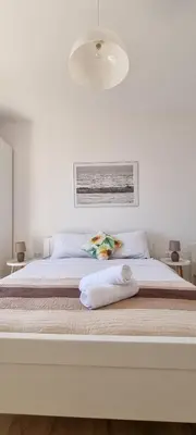 Krevet ili kreveti u jedinici u objektu Matea Apartments Milna