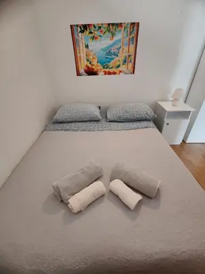 Krevet ili kreveti u jedinici u objektu Apartment with beautiful sea view