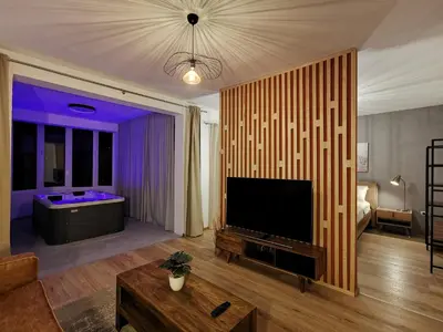 TV i/ili zabavni centar u objektu Apartments Viskovic