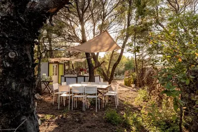 Vrt u objektu Plage Cachée - Glamping