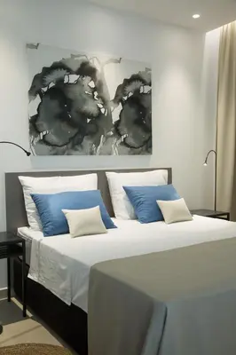 Krevet ili kreveti u jedinici u objektu casa mare brela
