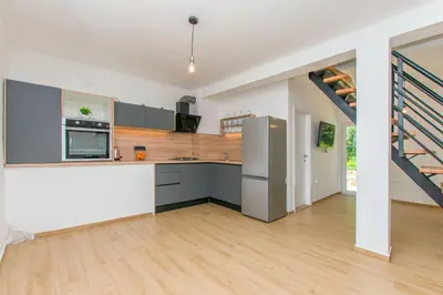 Kuhinja ili čajna kuhinja u objektu Apartment Petea