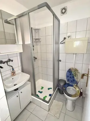 Kupaonica u objektu Apartments and Room Villa Makaj