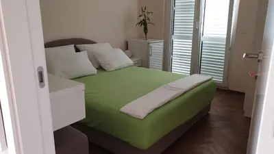 Krevet ili kreveti u jedinici u objektu Apartments and rooms with parking space Hvar - 15378