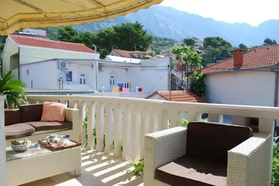 Pogled na planine ili pogled na planine iz apartmana