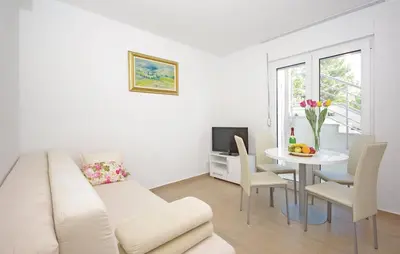 TV i/ili zabavni centar u objektu Apartmani Mila Brela
