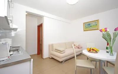 Kuhinja ili čajna kuhinja u objektu Apartmani Mila Brela