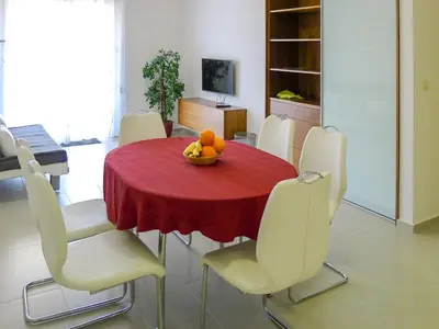 TV i/ili zabavni centar u objektu Holiday Home Villa Zlatan by Interhome