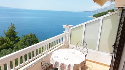 Balkon ili terasa u objektu Beach front apartments Balica Rat