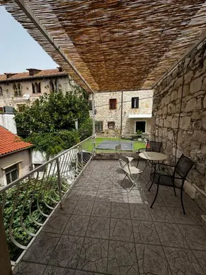 Balkon ili terasa u objektu Kolbe Hvar Piazza Apartment