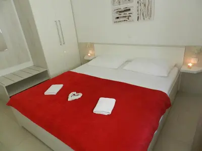 Krevet ili kreveti u jedinici u objektu Apartments with parking space Baska Voda, Makarska - 15214