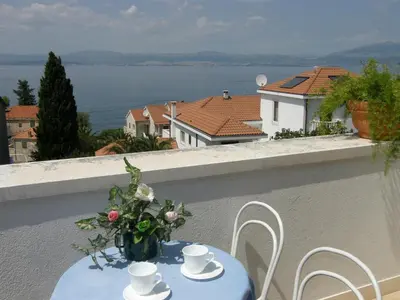 Tlocrt objekta Seaside apartments with a swimming pool Sutivan, Brac - 15502