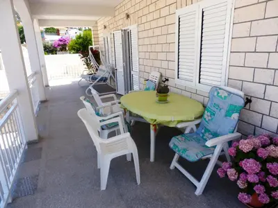 Balkon ili terasa u objektu Apartmani Jerkovic