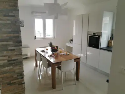 Kuhinja ili čajna kuhinja u objektu Apartments Dvor - ap4, ap5, ap6