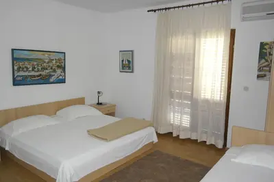 Krevet ili kreveti u jedinici u objektu Nikica