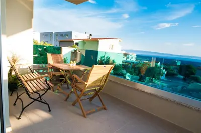 Balkon ili terasa u objektu Apartment Mikulić