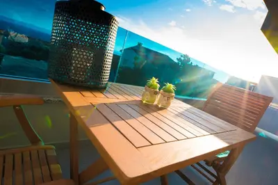 Balkon ili terasa u objektu Apartment Mikulić