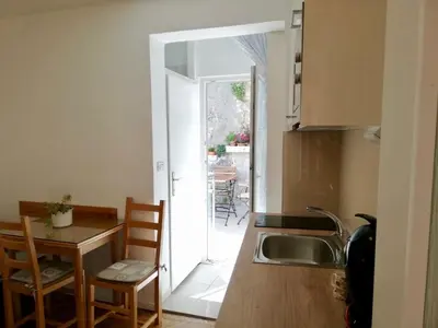 Kuhinja ili čajna kuhinja u objektu Apartments Iva und Franka