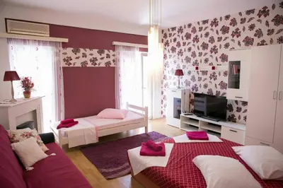 Krevet ili kreveti u jedinici u objektu Apartmani Isabella