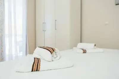 Krevet ili kreveti u jedinici u objektu Apartmani Isabella