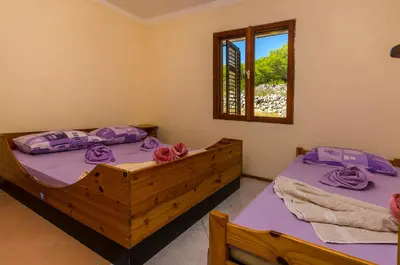 Krevet ili kreveti u jedinici u objektu Apartments Oaza