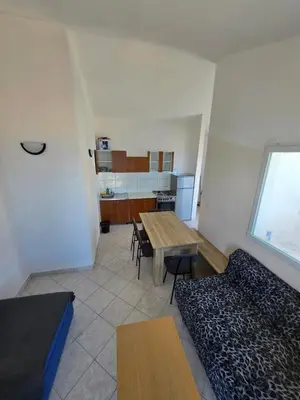 Kuhinja ili čajna kuhinja u objektu Apartments Oaza