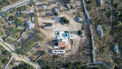 Ptičja perspektiva objekta Villa Ancora