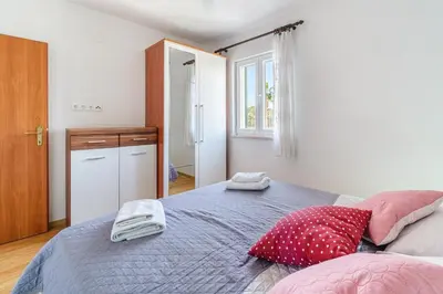 Krevet ili kreveti u jedinici u objektu Villa Trebotić - Cozy Apartment