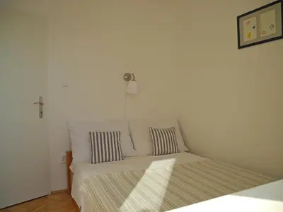 Krevet ili kreveti u jedinici u objektu Apartments & Room Paula