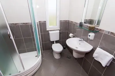 Kupaonica u objektu Apartments Rici