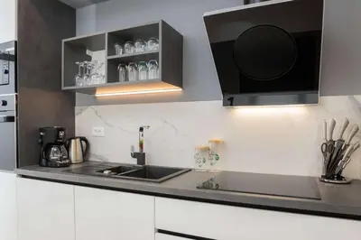 Kuhinja ili čajna kuhinja u objektu Villa Four Brothers - Exclusive Apartment