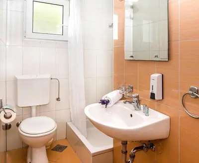 Kupaonica u objektu Apartmani Lučica