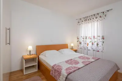 Krevet ili kreveti u jedinici u objektu Luxury Stone Villa Nevija with heated pool