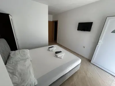 Krevet ili kreveti u jedinici u objektu Apartmani Jukanovic