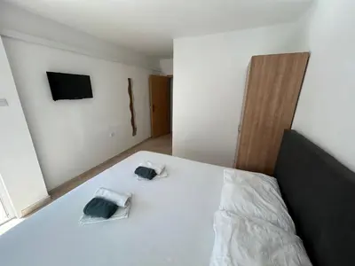 Krevet ili kreveti u jedinici u objektu Apartmani Jukanovic