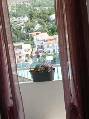 Balkon ili terasa u objektu Baška Voda Apartman Nino