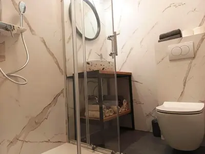 Kupaonica u objektu Villa Lara Apartments