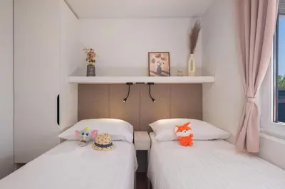 Krevet ili kreveti u jedinici u objektu Pinadria Camping Resort