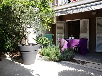Vrt u objektu Apartments House Filipović