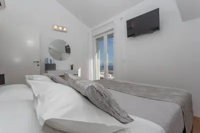 Krevet ili kreveti u jedinici u objektu Apartments Pera