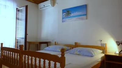 Krevet ili kreveti u jedinici u objektu Top floor panorama Stanici