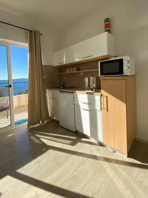 Kuhinja ili čajna kuhinja u objektu Villa Grim