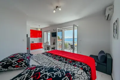 Krevet ili kreveti u jedinici u objektu Sea Paradise