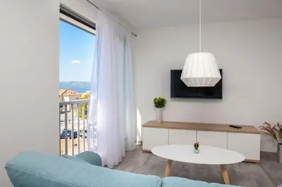 TV i/ili zabavni centar u objektu Apartments Dva Galeba