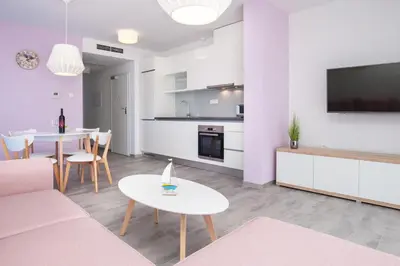 Kuhinja ili čajna kuhinja u objektu Apartments Dva Galeba