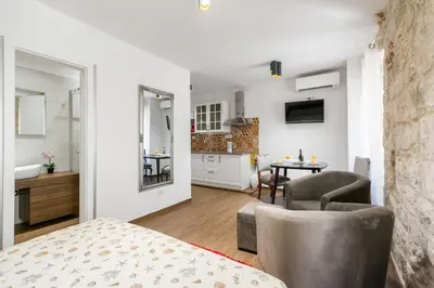 TV i/ili zabavni centar u objektu Vintage house al pozzo