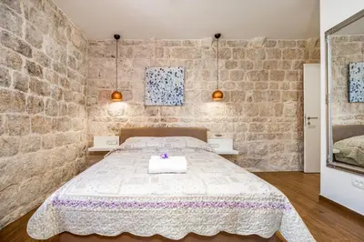 Krevet ili kreveti u jedinici u objektu Vintage house al pozzo