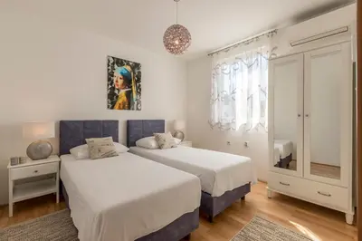 Krevet ili kreveti u jedinici u objektu Split-Villas Dalmatica for 12