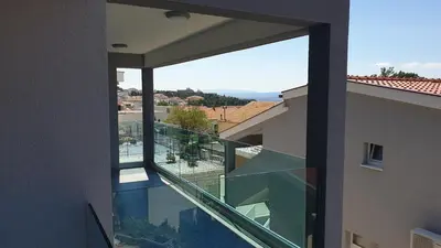 Balkon ili terasa u objektu Apartmani Marija